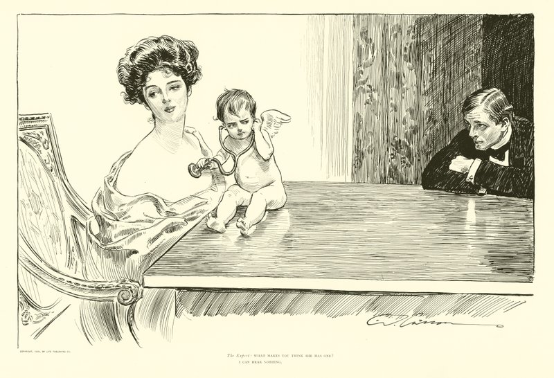 Ich kann nichts hören von Charles Dana Gibson