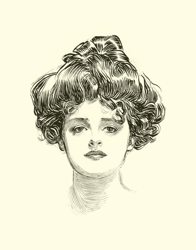 Illustration für Die Gesellschaftsleiter von Charles Dana Gibson