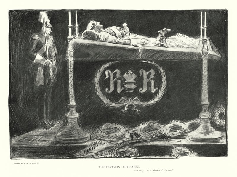 Die Entscheidung des Himmels von Charles Dana Gibson