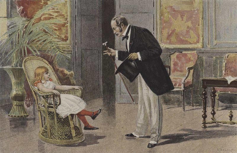 Das Federbusch von Charles Edouard Delort