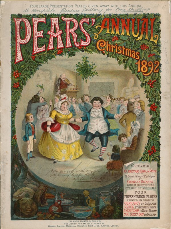 Titelseite des Pears Weihnachts-Jahrbuchs (1892) von Charles Green