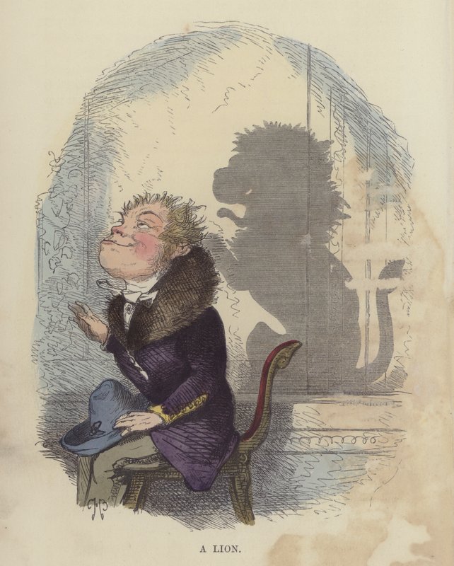 Ein Löwe von Charles Henry Bennett