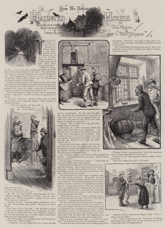 Wie wir ein Spukhaus entdeckten von Charles J. Staniland