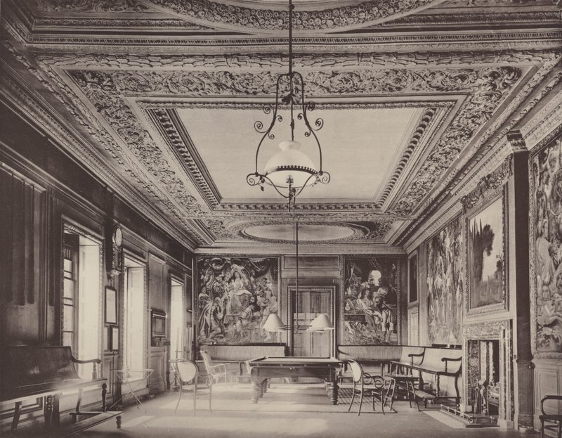 Haus in Eltham, das Wohnzimmer von Charles Latham