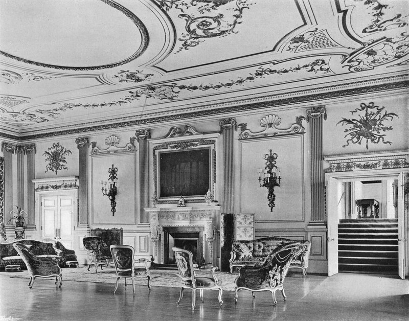 Knowsley Hall: Der Musikraum von Charles Latham