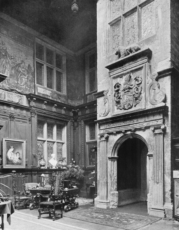 Veranda in der Halle von Charles Latham