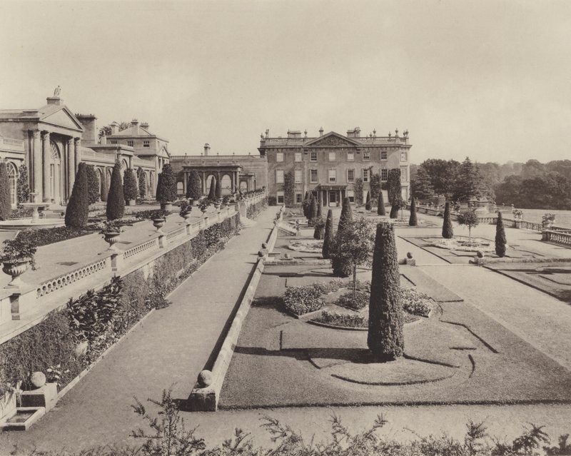 Der formale Garten in Bowood, Wilts von Charles Latham