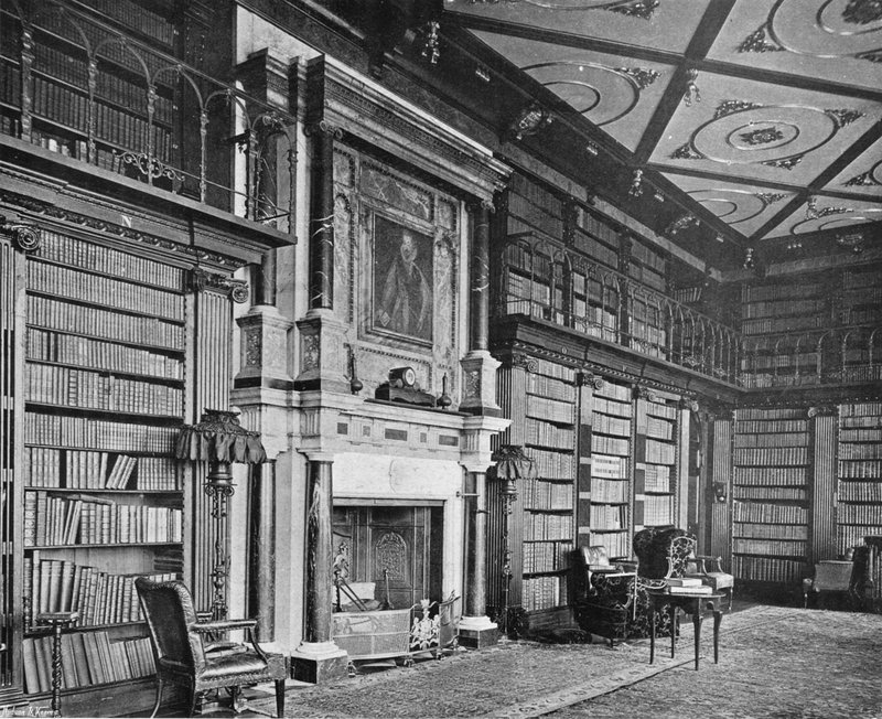 Die Bibliothek von Charles Latham