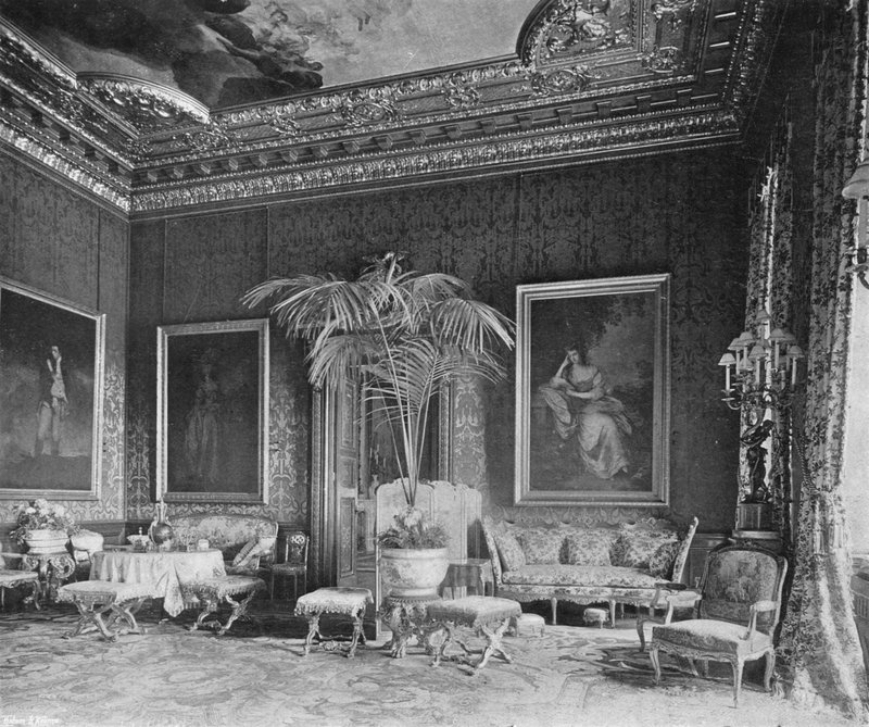 Das rote Wohnzimmer von Charles Latham