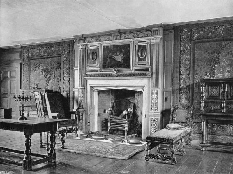 Das Gobelin-Zimmer in Rothamsted von Charles Latham