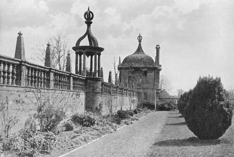 Der Tempel und das Taubenhaus von Charles Latham