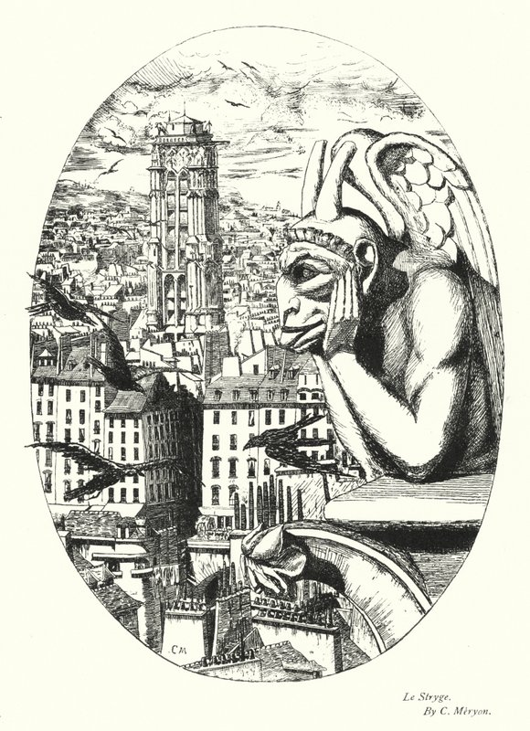 Le Stryge von Charles Meryon