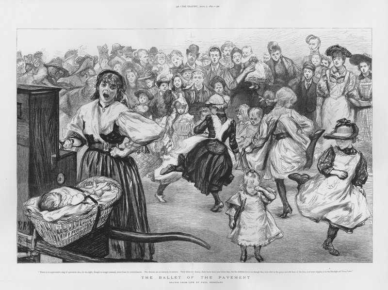 Das Ballett des Pflasters von Charles Paul Renouard
