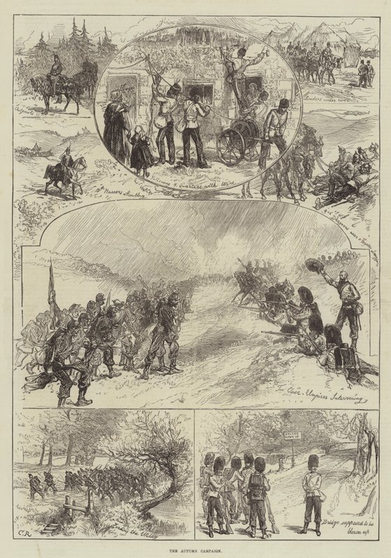 Die Herbstkampagne von Sir John Charles Robinson