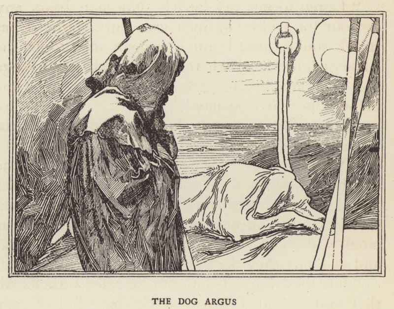 Der Hund Argus von Sir John Charles Robinson