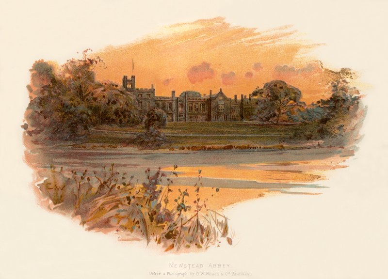 Newstead Abbey von Charles Wilkinson
