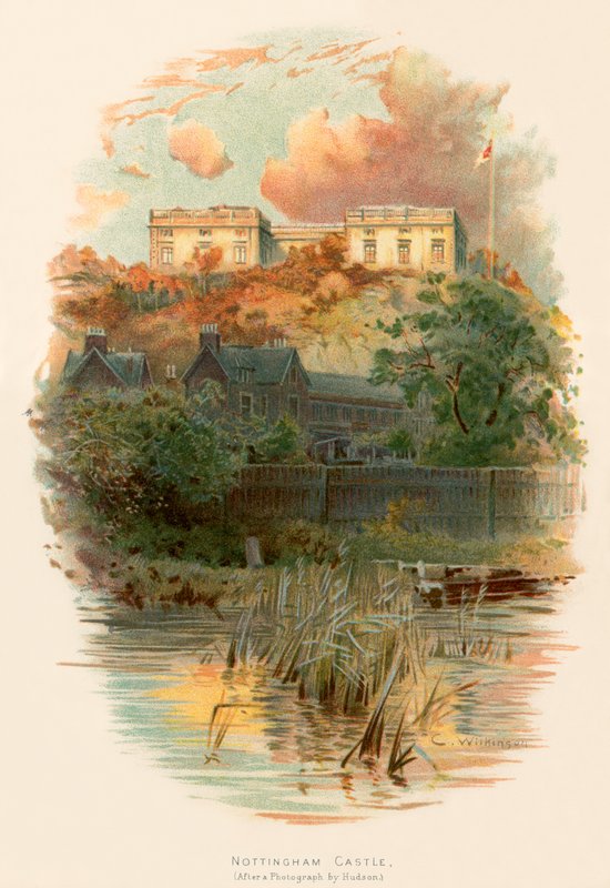 Schloss Nottingham von Charles Wilkinson