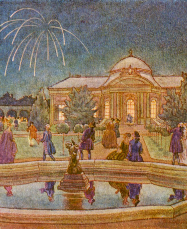 Feuerwerk von Christophe (1856 1945)