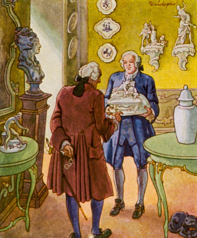 Porzellankabinett von Christophe (1856 1945)