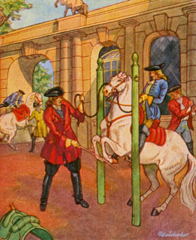 Reitschule von Christophe (1856 1945)