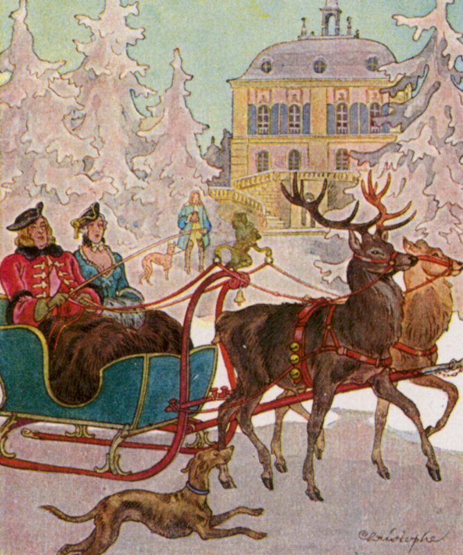 Hirschschlitten von Christophe (1856 1945)
