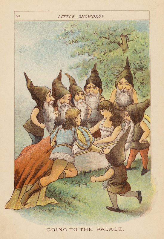Kleiner Schneeglöckchen (Farblithographie) von Constance Haslewood