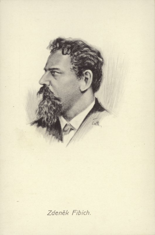 Zdeněk Fibich, tschechischer Komponist (1850-1900) von Czech School