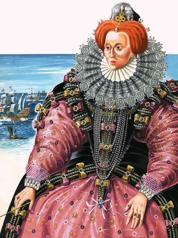 Königin Elizabeth I von Dan Escott