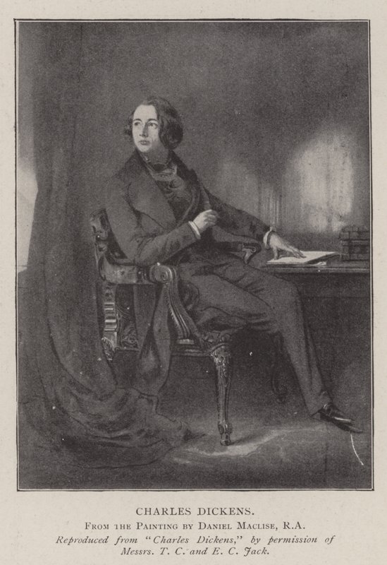 Charles Dickens von Daniel Maclise