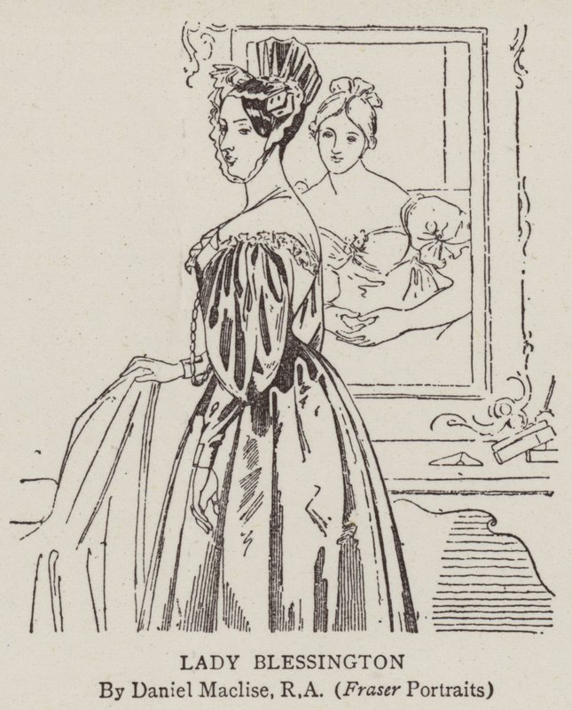 Lady Blessington von Daniel Maclise