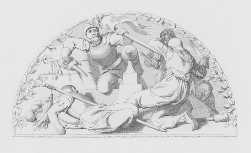 Shakespeare, Der Soldat von Daniel (after) Maclise