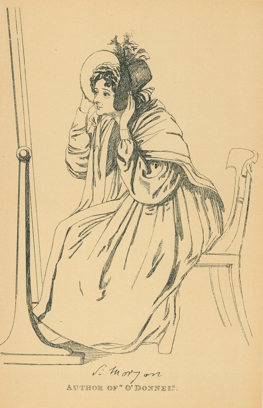 Lady Morgan von Daniel Maclise