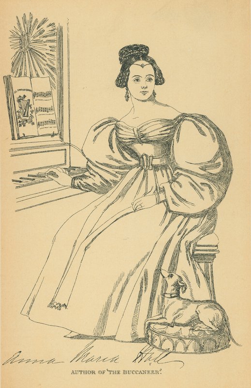 Mrs S C Hall von Daniel Maclise