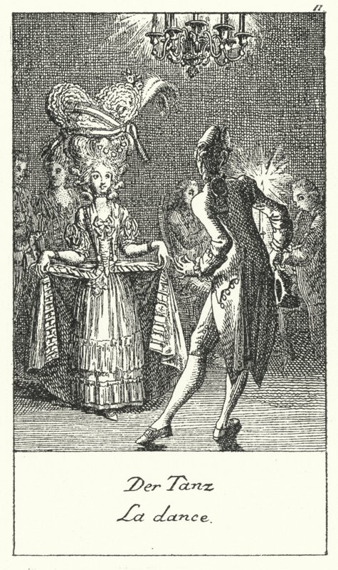 Der Tanz von Daniel Nikolaus (after) Chodowiecki