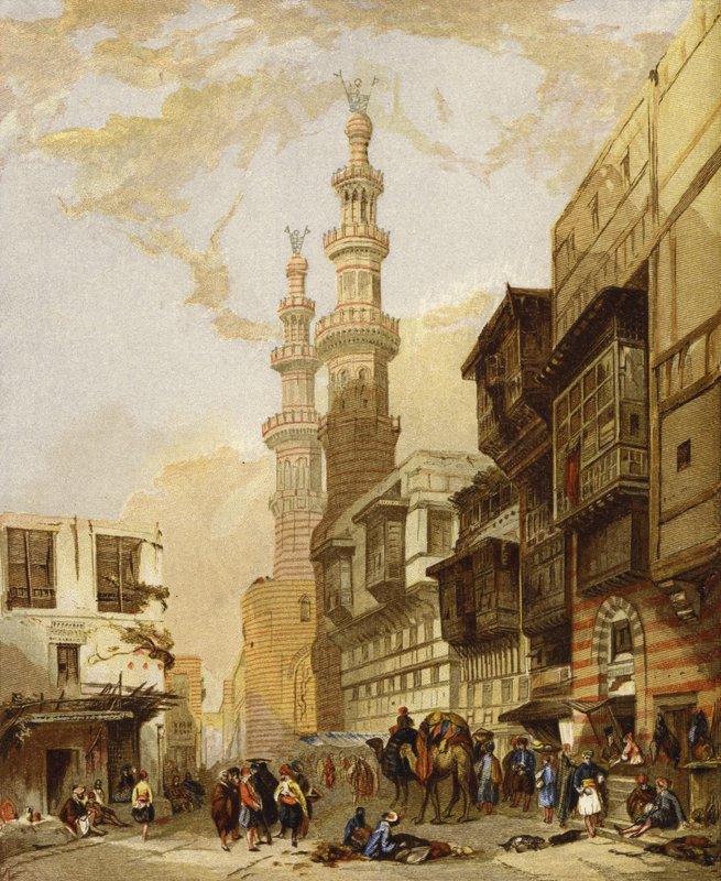 Das Tor von Kairo von David Roberts