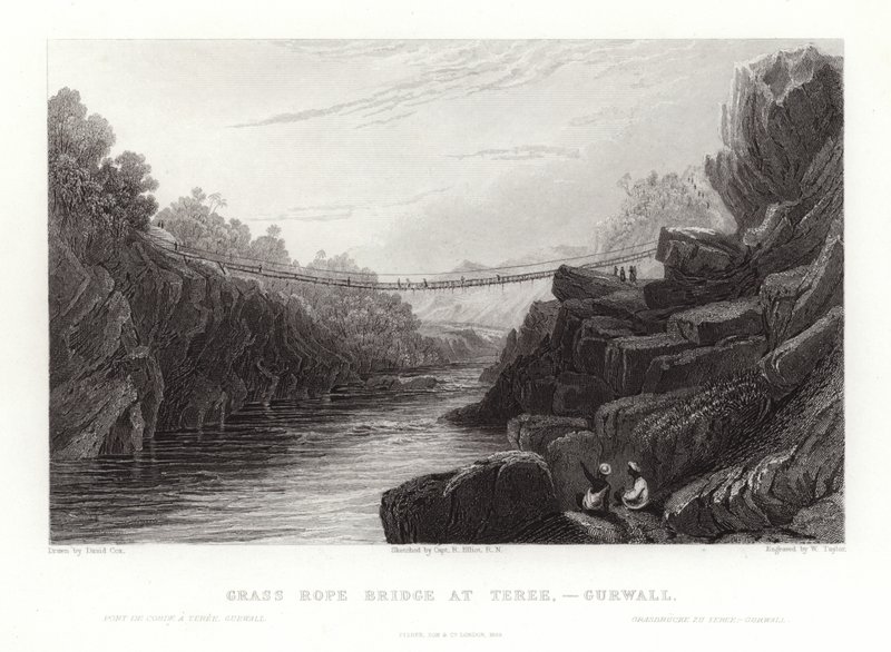 Gras-Seil-Brücke von David Cox