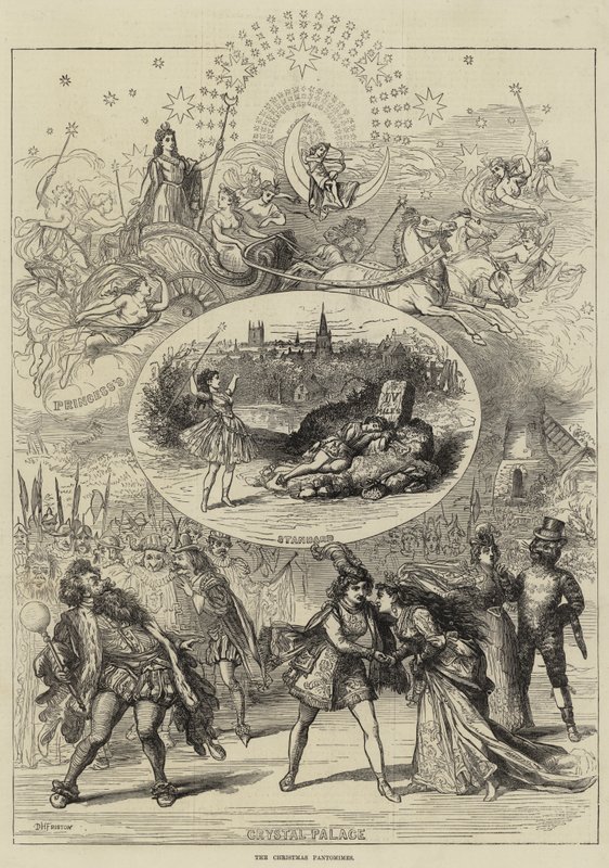 Die Weihnachts-Pantomimen von David Henry Friston
