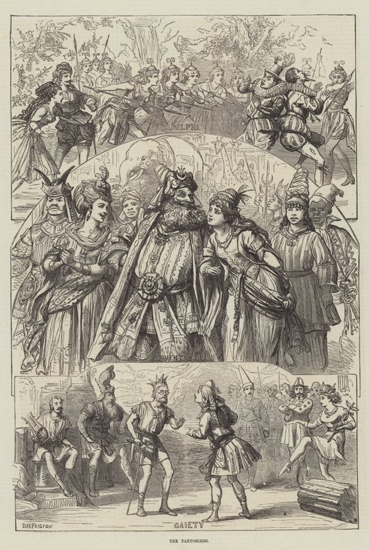 Die Pantomimen von David Henry Friston