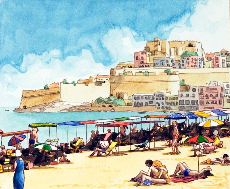 Costa Brava, Spanien von David Nicolle