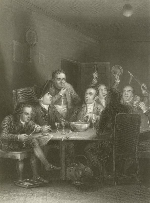 Die Clubbisten von David Wilkie