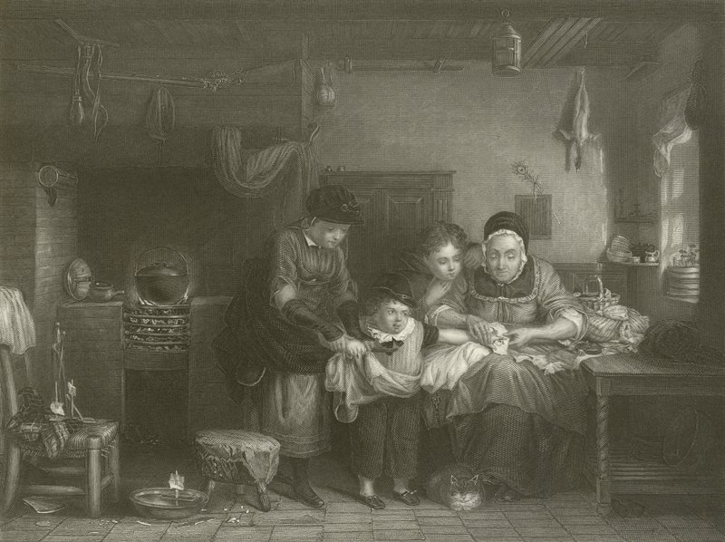 Der geschnittene Finger von David Wilkie