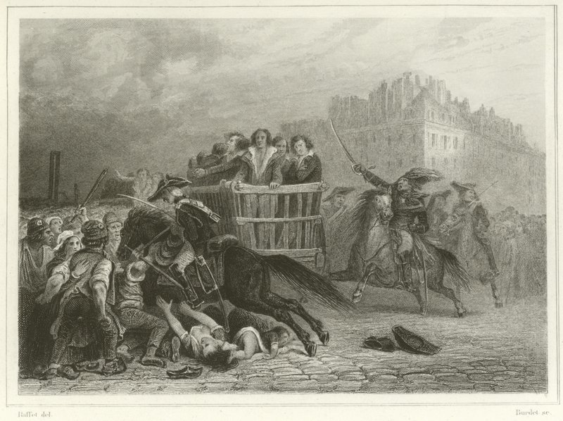 Der letzte Wagen von Denis Auguste Marie Raffet