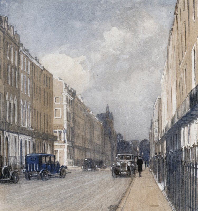 Harley Street von Donald (after) Maxwell