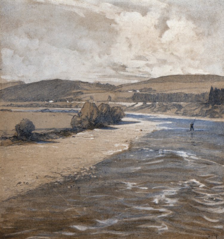 Der Dee bei Aboyne von Donald (after) Maxwell
