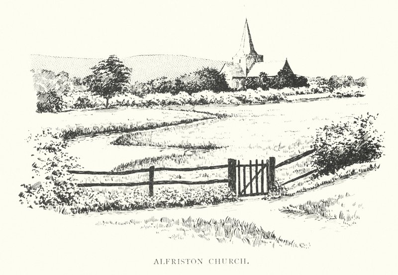 Kirche von Alfriston von Duncan Moul