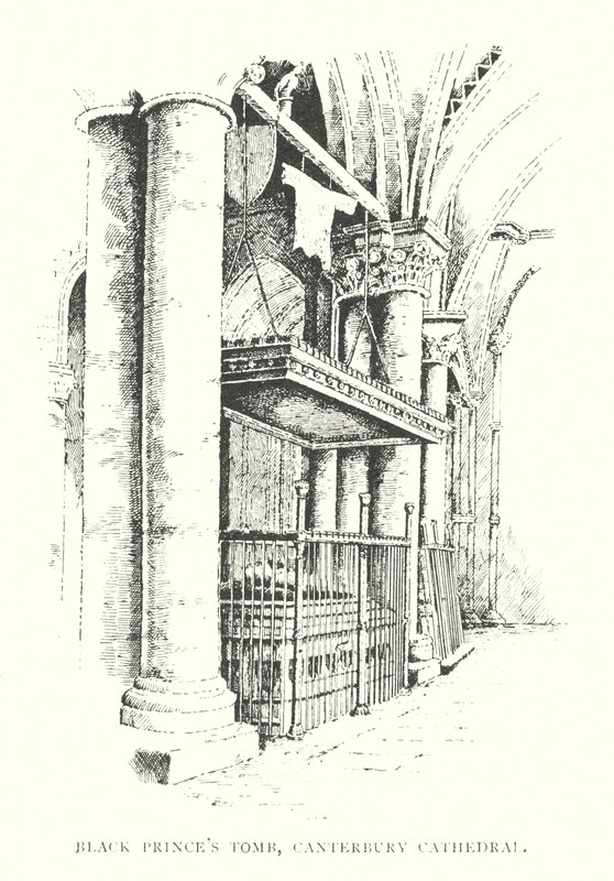 Grab des Schwarzen Prinzen, Kathedrale von Canterbury von Duncan Moul