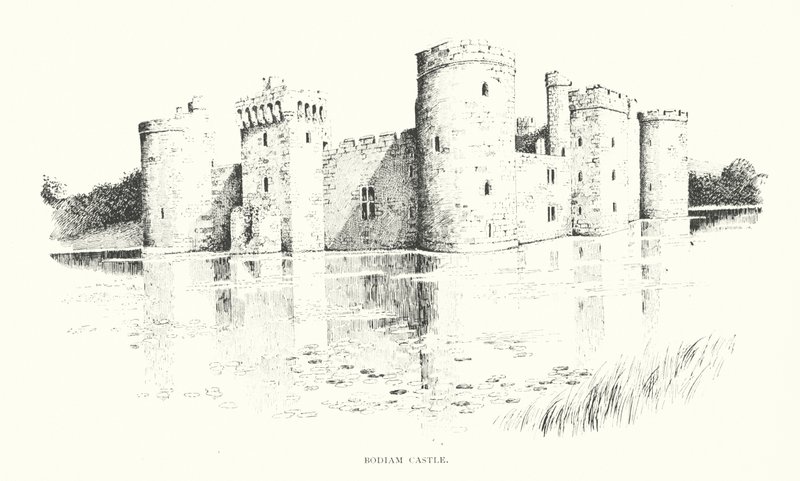 Bodiam Castle von Duncan Moul
