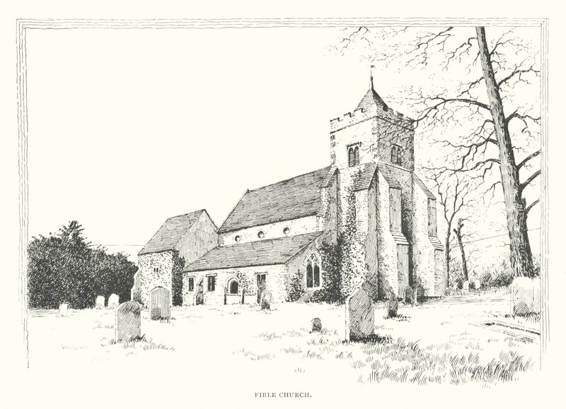 Kirche von Firle von Duncan Moul