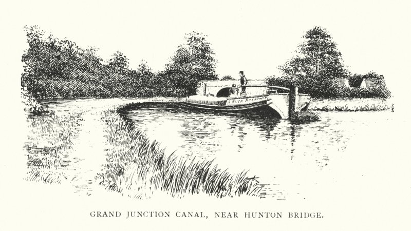 Grand Junction Kanal, nahe Hunton Bridge von Duncan Moul