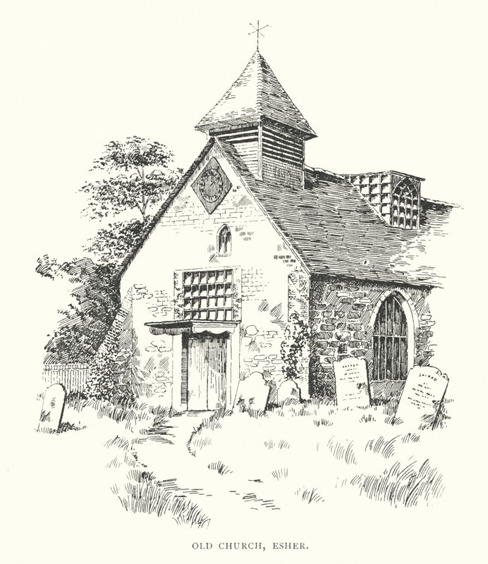 Alte Kirche, Esher von Duncan Moul